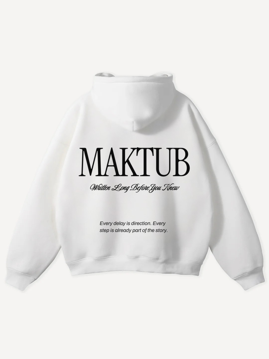MAKTUB OVERSIZED HOODIE
