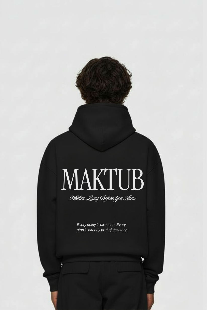 MAKTUB OVERSIZED HOODIE