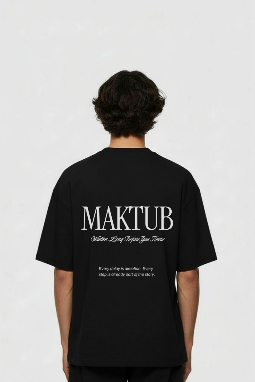 MAKTUB OVERSIZED SHIRT