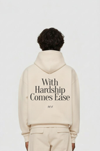 WITH HARDSHIP COMES EASE OVERSIZED HOODIE