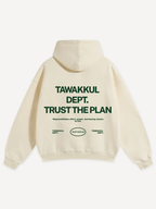 TAWAKKUL DEPT GREEN OVERSIZED HOODIE