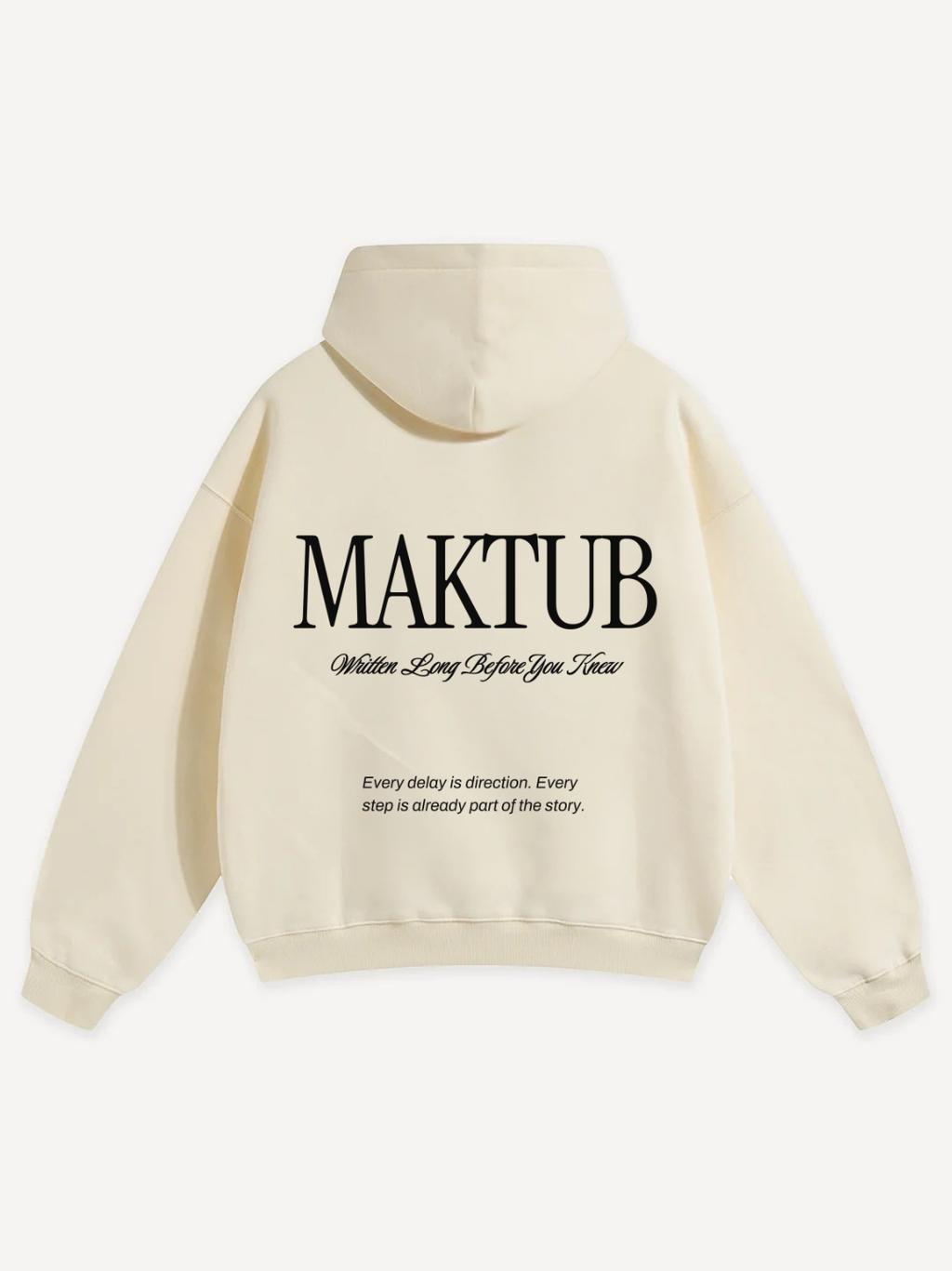 MAKTUB OVERSIZED HOODIE