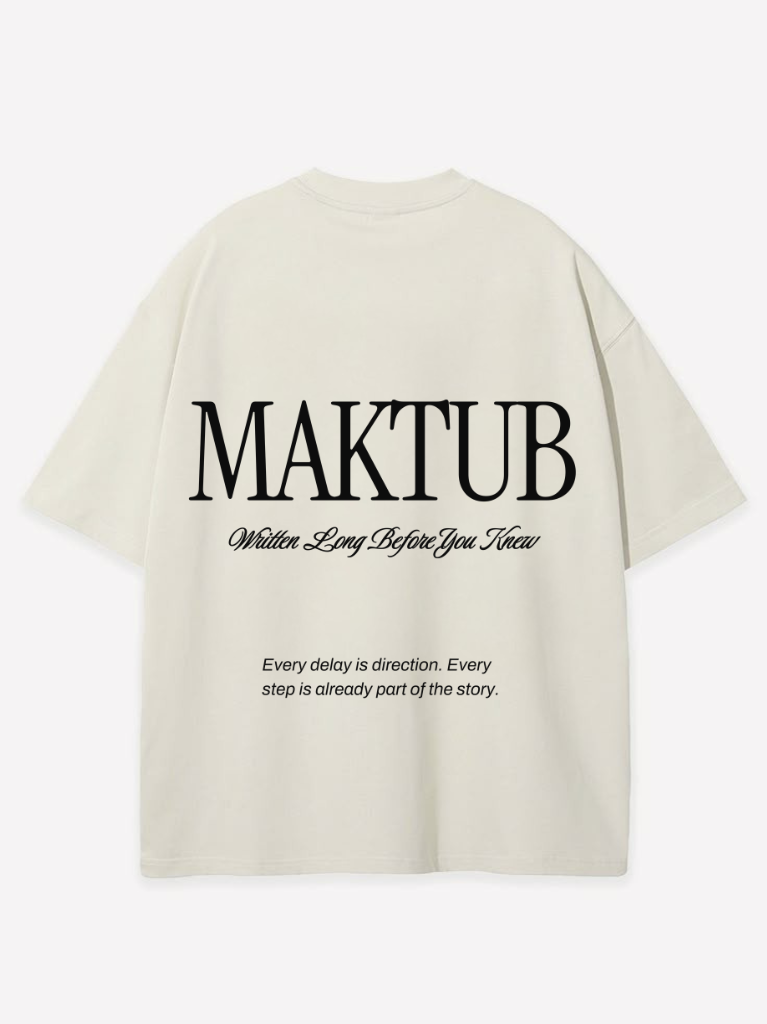 MAKTUB OVERSIZED SHIRT