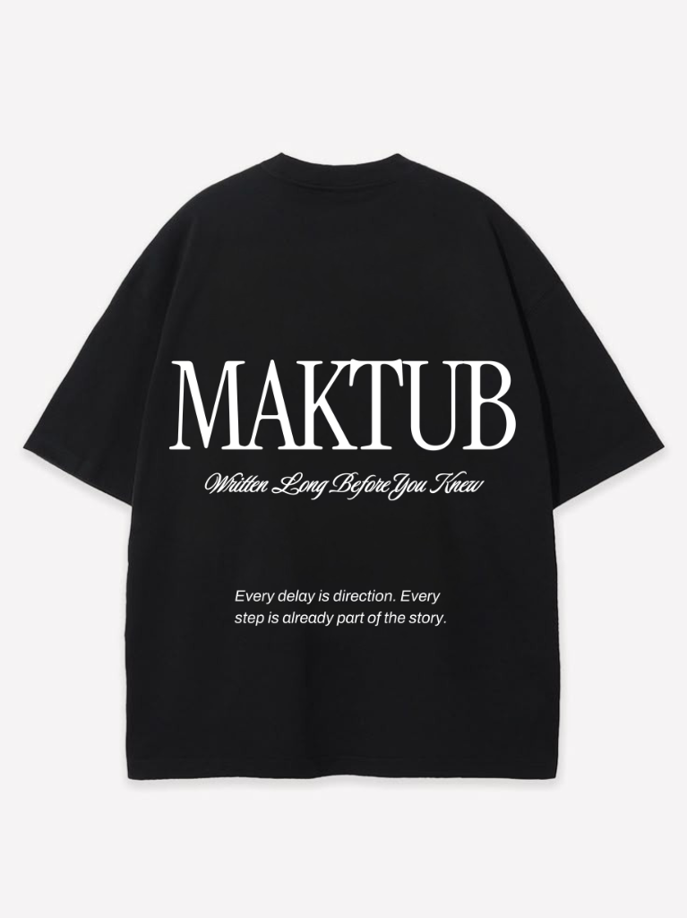 MAKTUB OVERSIZED SHIRT