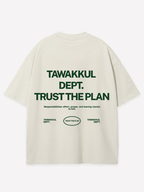 TAWAKKUL DEPT GREEN OVERSIZED SHIRT